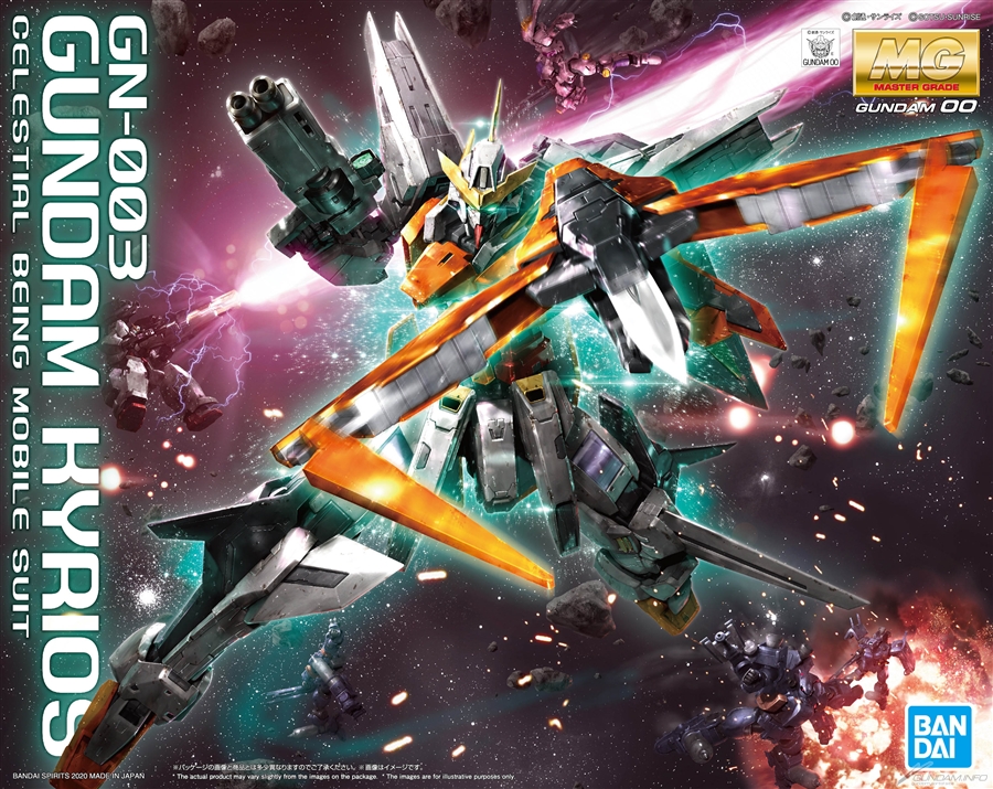 Mg 1 100 Gn 003 Gundam Kyrios Release Info Box Art And Official Images Gundam Kits Collection News And Reviews
