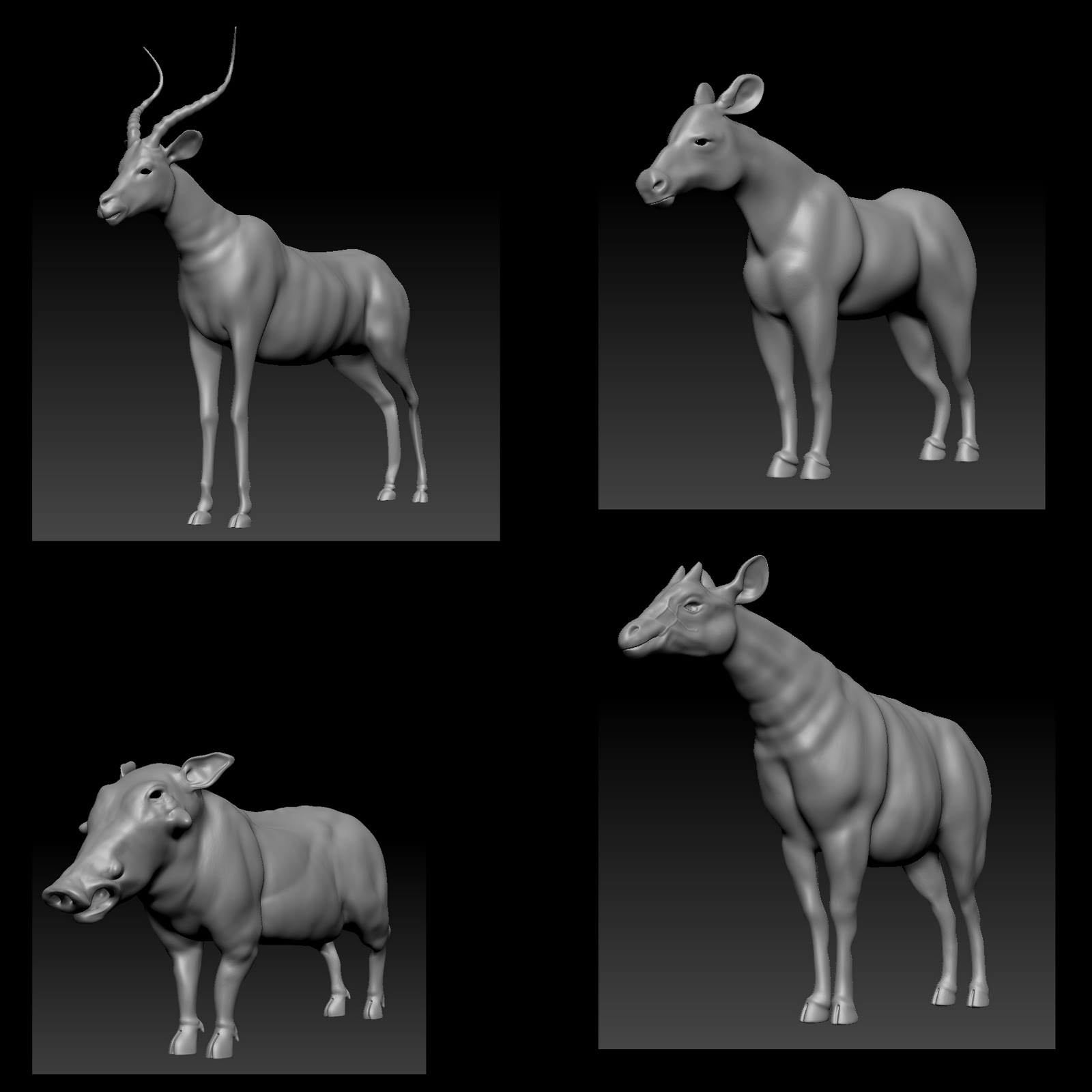 Albert Yu Zbrush Practise 01