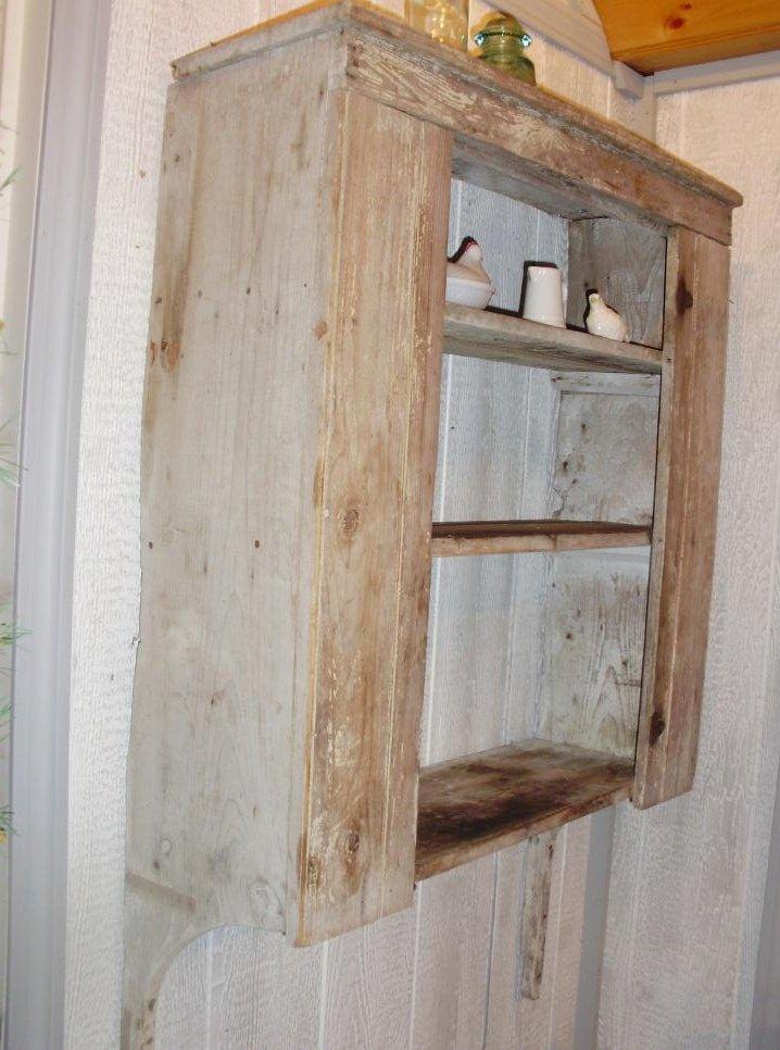 Log Cabin Antiques & Gifts Wall hanging hutch top
