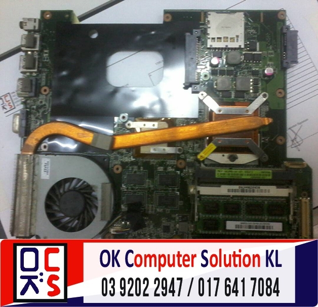 [SOLVED] SERVIS LAPTOP ASUS A42J | REPAIR LAPTOP DESA PANDAN 1