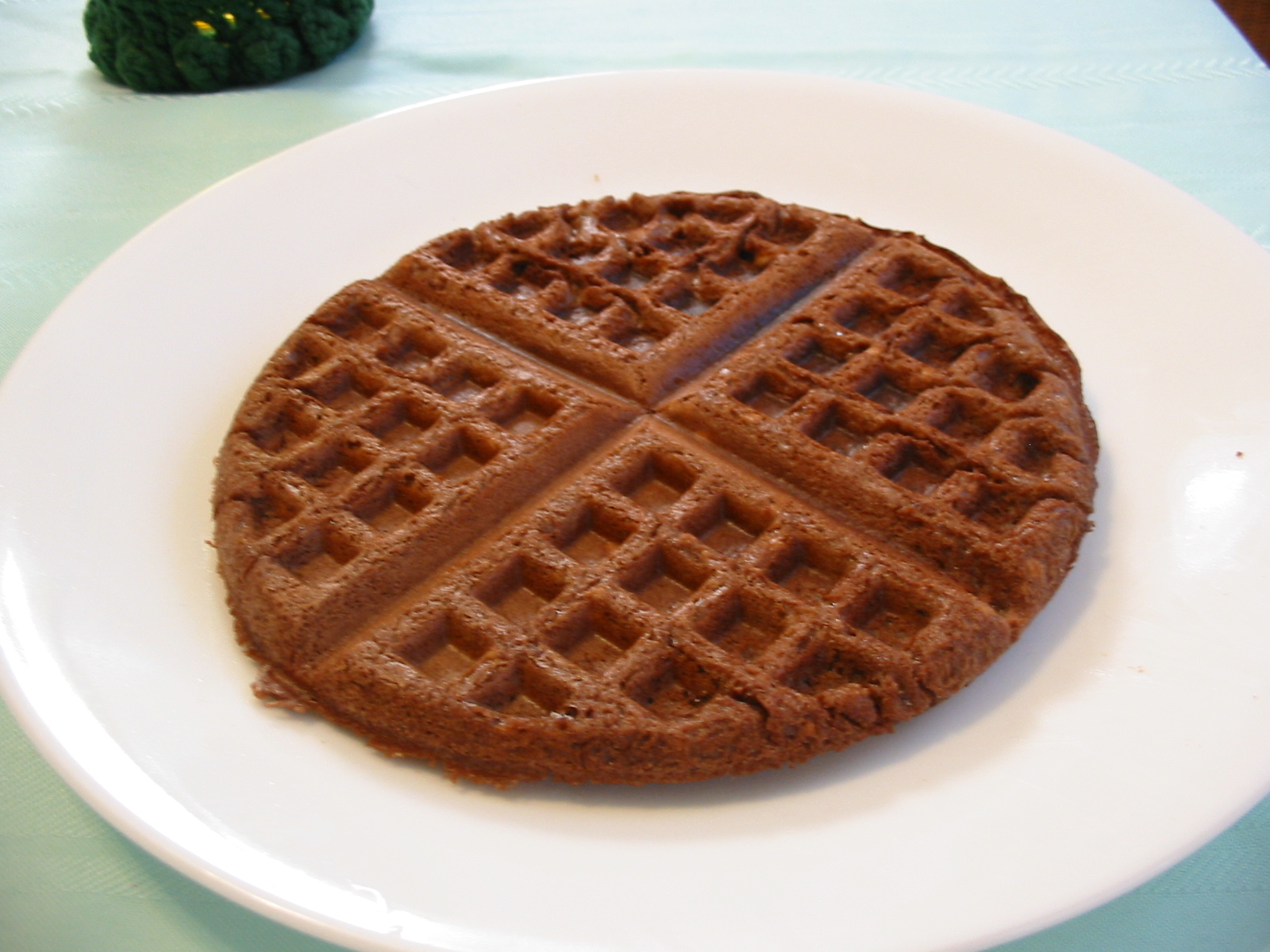 The Chocolate Cult: Simple Chocolate Waffles Recipe