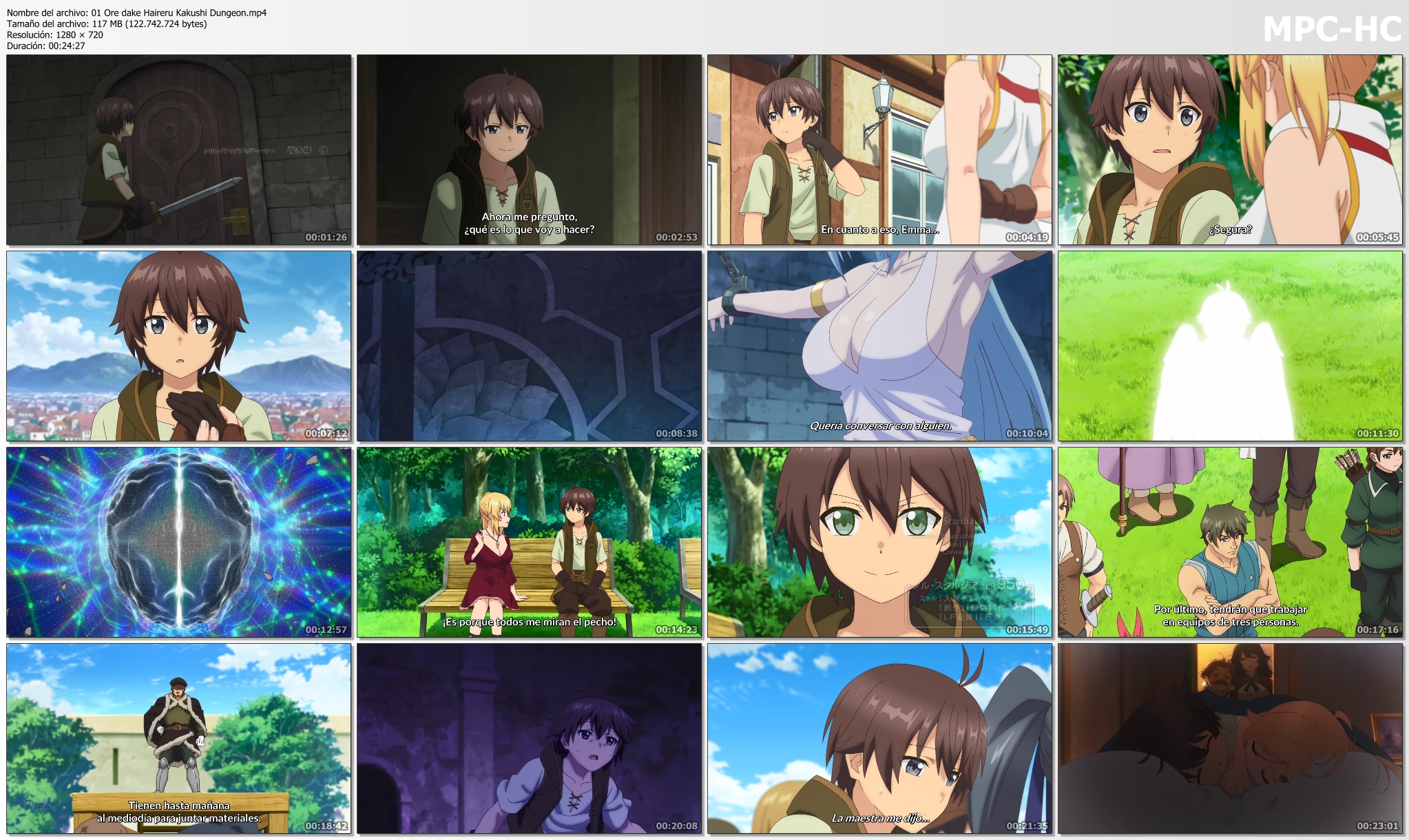 Ore dake Haireru Kakushi Dungeon [09/12] HD Sub Español