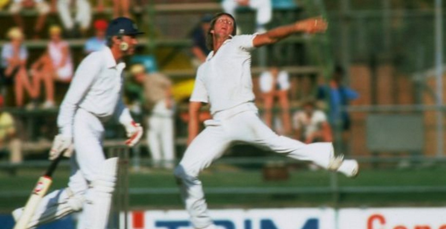 Jeff Thomson Fastest Cricket bowler in 1976