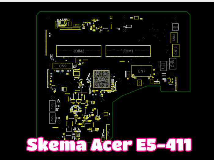 skema diagram laptop acer 4741 - Komponen Utama yang Terdapat d...