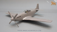 P-51 D-15 Mustang ICM 1/48 - plastic scale model build review