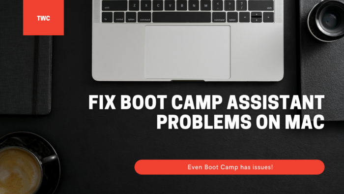 MacでのBootCampAssistantの問題を修正