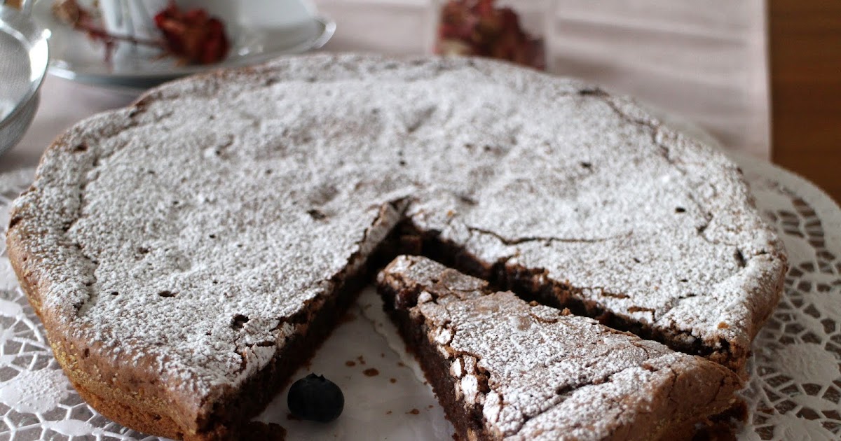mein Land und Gartengenuss : Schwedischer Schokoladenkuchen - Kladdkaka