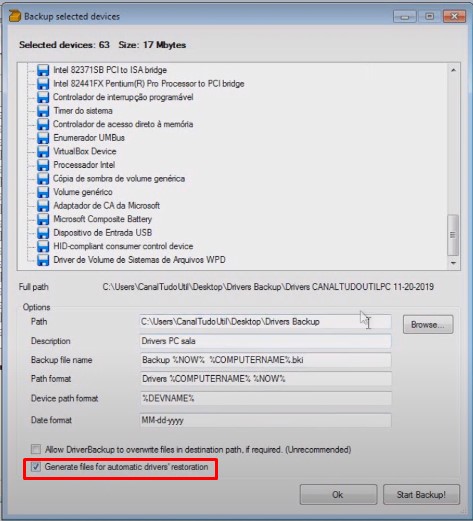 Como fazer backup dos Drivers do seu computador