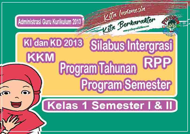 Perangkat Pembelajaran Kurikulum 2013 Kelas 1 SD Siap Pakai Sahabat Dunia Pendidikan yang berbahagia Perangkat Pembelajaran Kurikulum 2013 Kelas 1 SD Siap Pakai