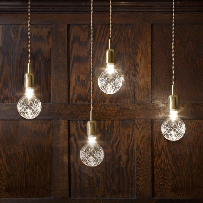 Wonderful Crystal Bulb Light by A+R