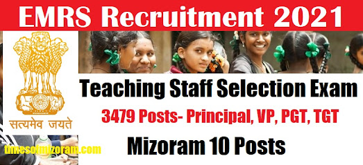 Mizoram EMRS Recruitment