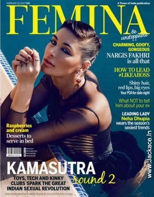 HOT! Nargis Fakhri On The Latest Cover Femina Magazine