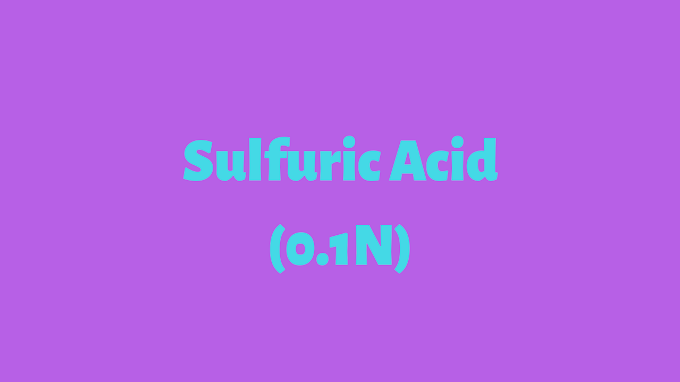 how to prepare 0.1 N sulphuric acid