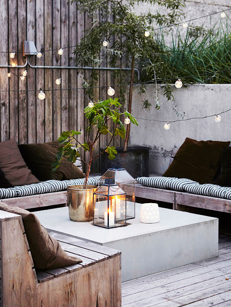 La iluminación que necesita vuestra terraza | Decoración