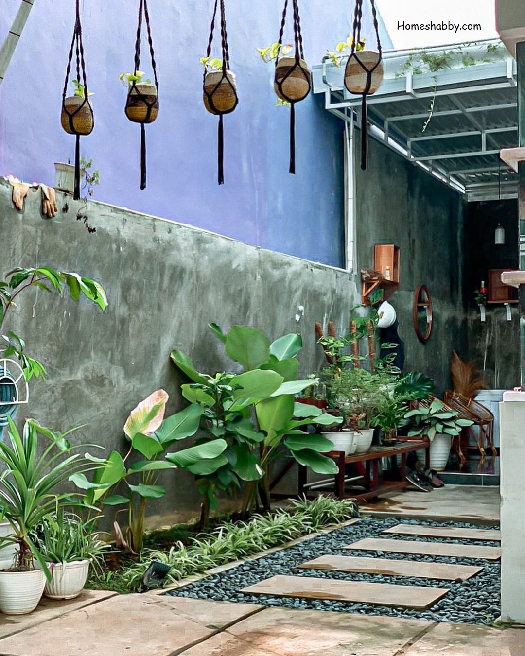 7 Kumpulan Desain Taman Minimalis Samping Rumah Terbaru ~ Homeshabby