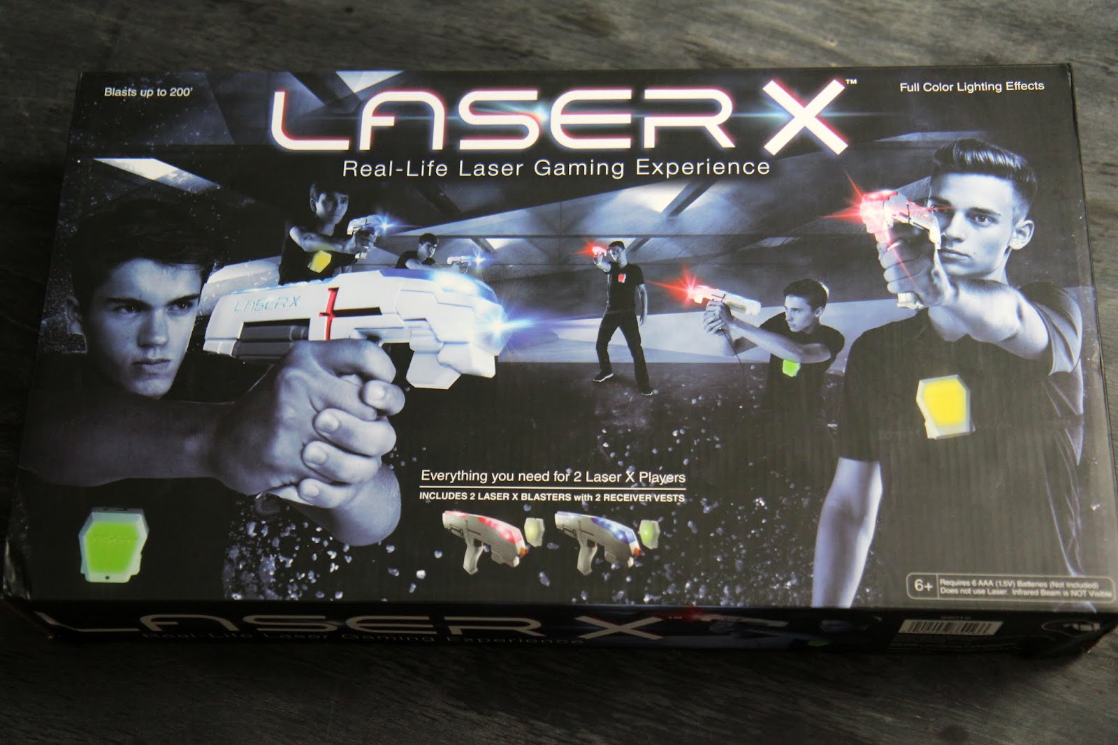 Laser X Two Player Laser Tag Blaster Gaming Set