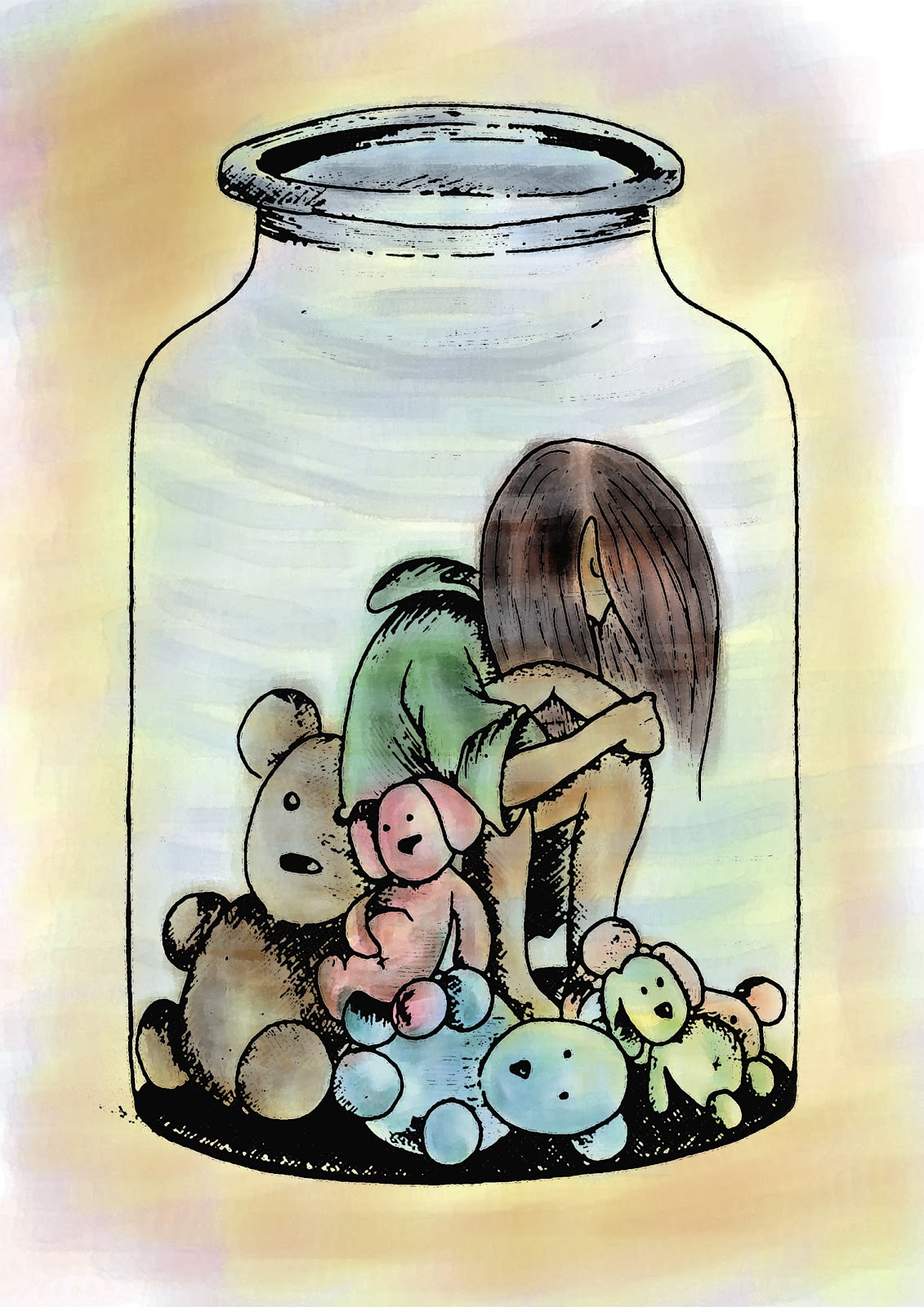 Mirainy Girl in a bottle