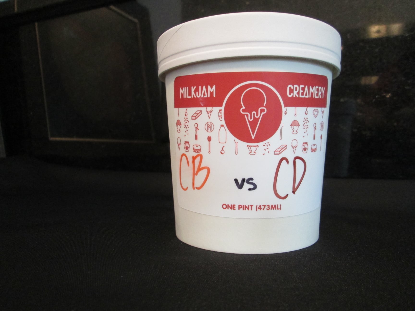 David's Ice Cream Reviews Milkjam Creamery Cake Batter vs Cookie Dough