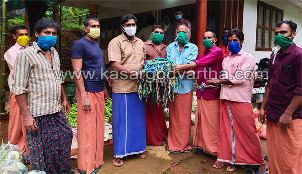 News, Kerala, Youth Congress distributed vegetables and masks