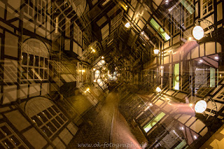 Lightpainting Lichtspuren Lichtkunstfotografie Citylights Hameln Nikon