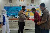 Polres lahat Bersenergi Dengan DPC  IWAPI, Forum Muhammadiyah Dan Puskesmas Gencar Lakukan Vaksinasi.