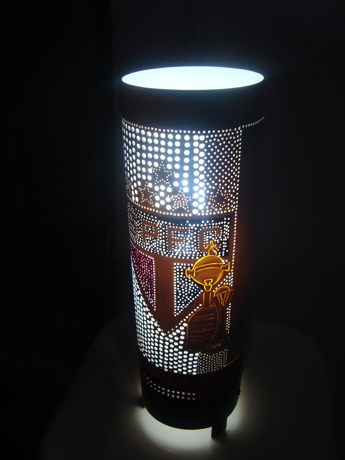 Art Luz Luminárias Artesanais Luminária de Mesa em pvc São Paulo 2