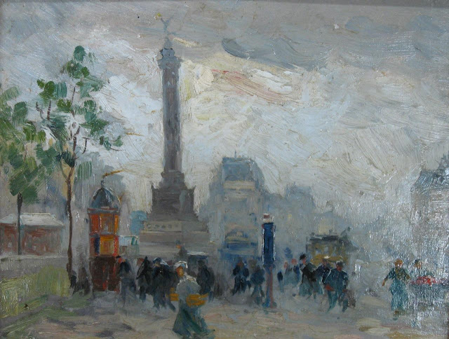 1910. Elie Anatole Pavil - Place de Bastille