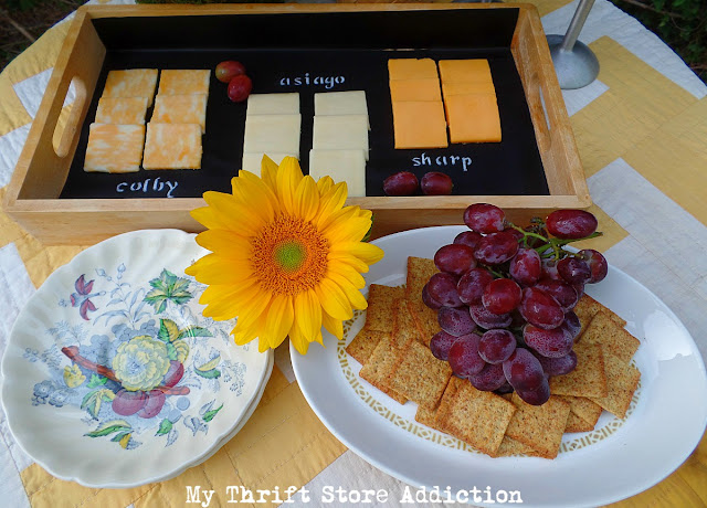 Wine and cheese in the garden fall tours