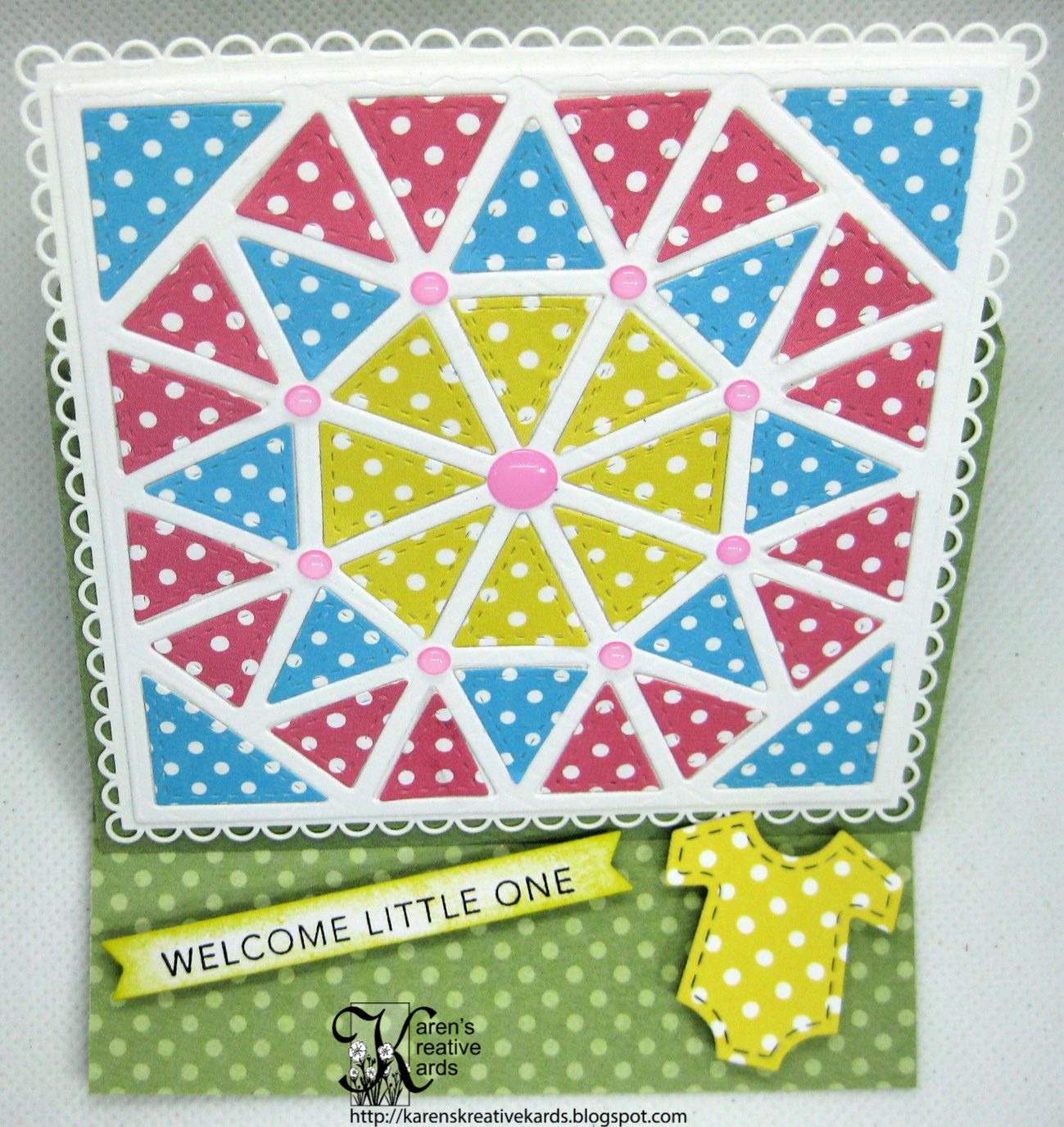 Karen's Kreative Kards Video Die Cut Crazy Series  Easy and Unique