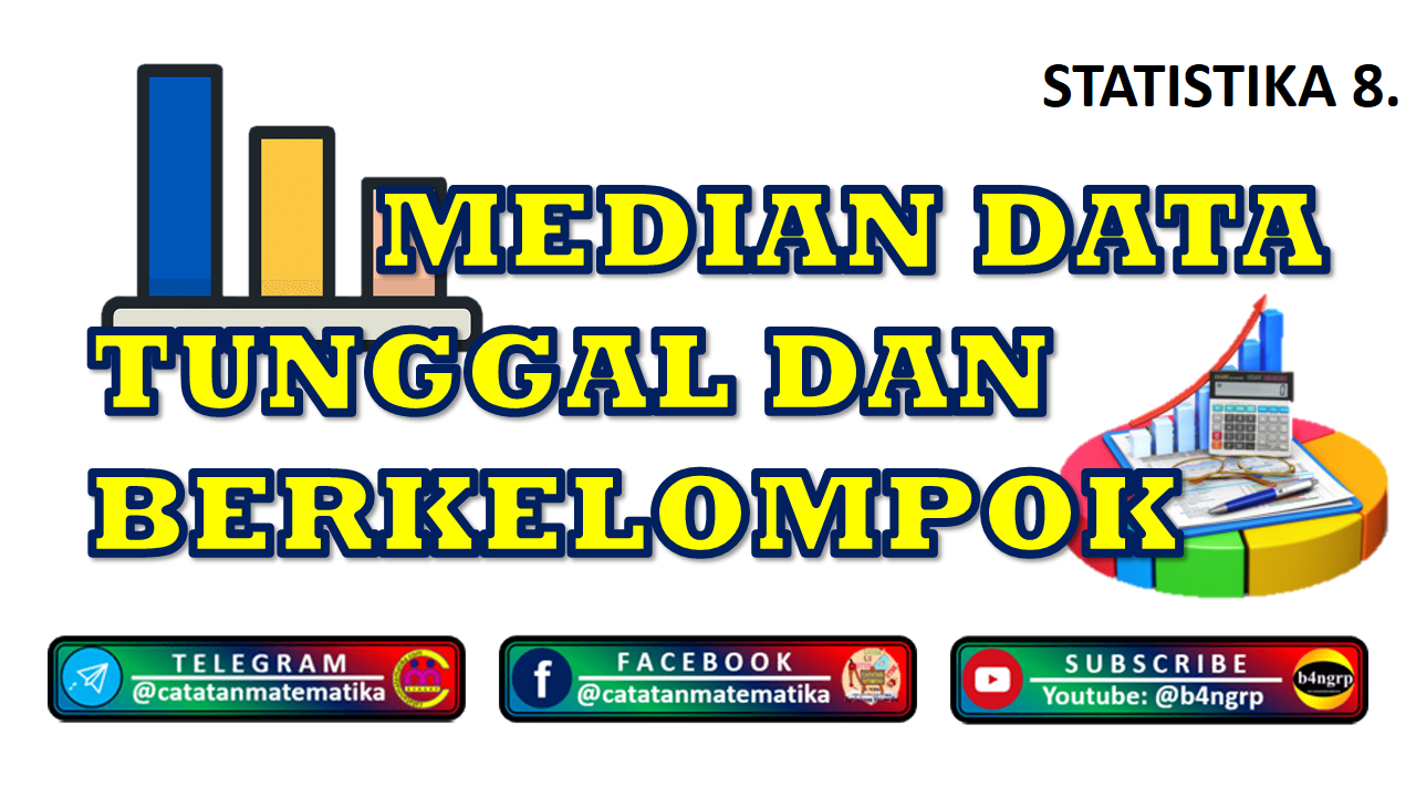 Median Data Tunggal dan Data Berkelompok