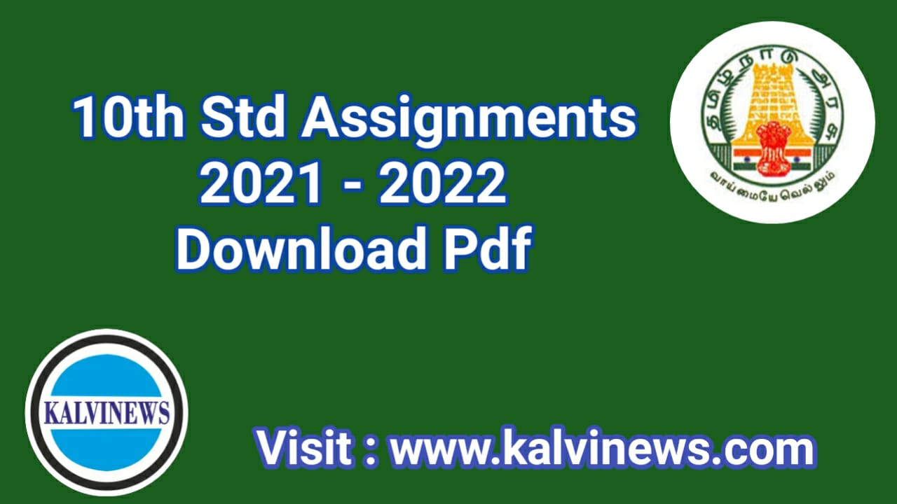 std 10 assignment 2022 pdf download