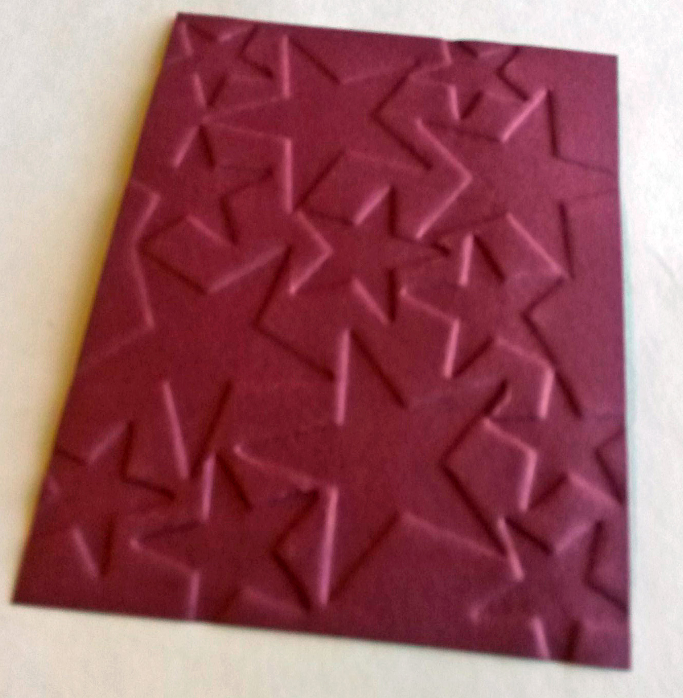 Paper Seedlings HANDMADE EMBOSSING PLATE