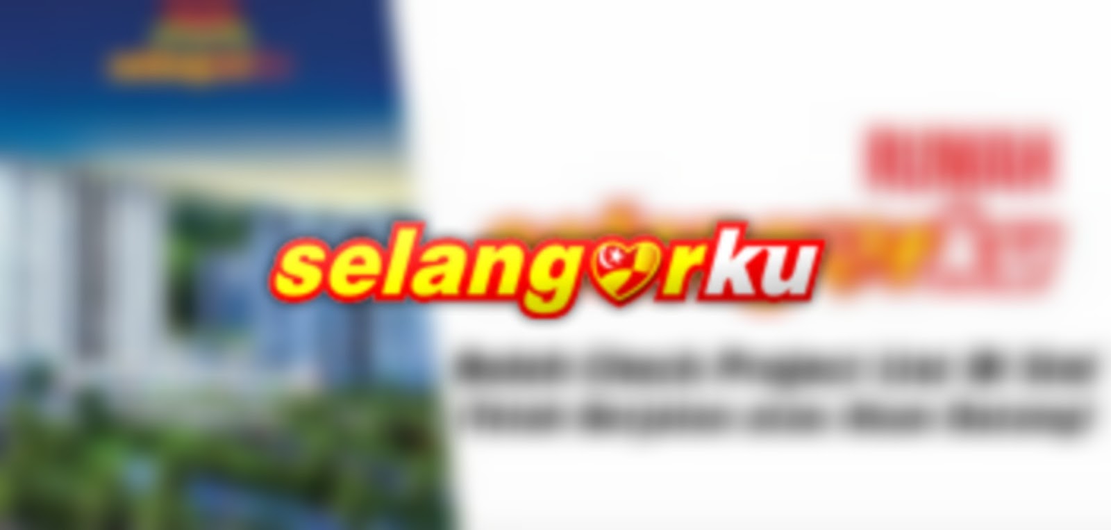 Rumah 2021 permohonan selangorku Permohonan Rumah