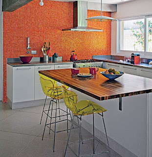 Decorar com cor de Laranja