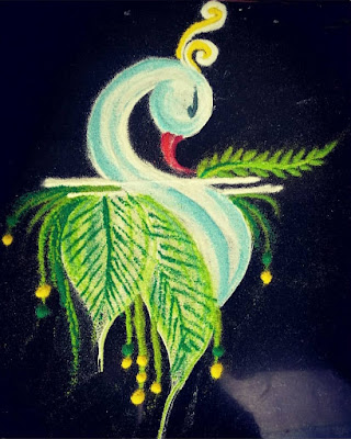 Simple and Easy Rangoli for Diwali Simple and Easy Rangoli for Diwali