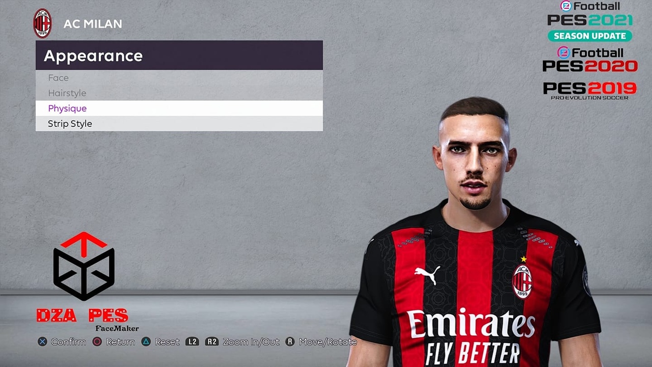 PES 2020 Faces Ismaël Bennacer by Dzayer Pes Free