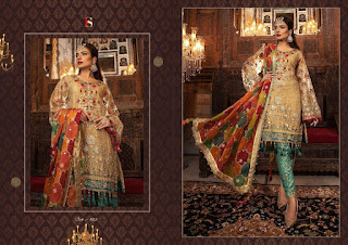 Deepsy maria b Embroidered pakistani Suits Wholesaler