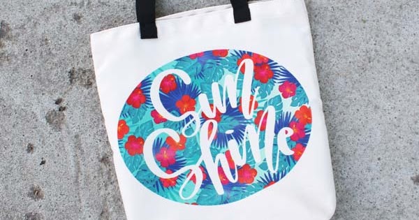 Cricut Infusible Ink Tote Bag 