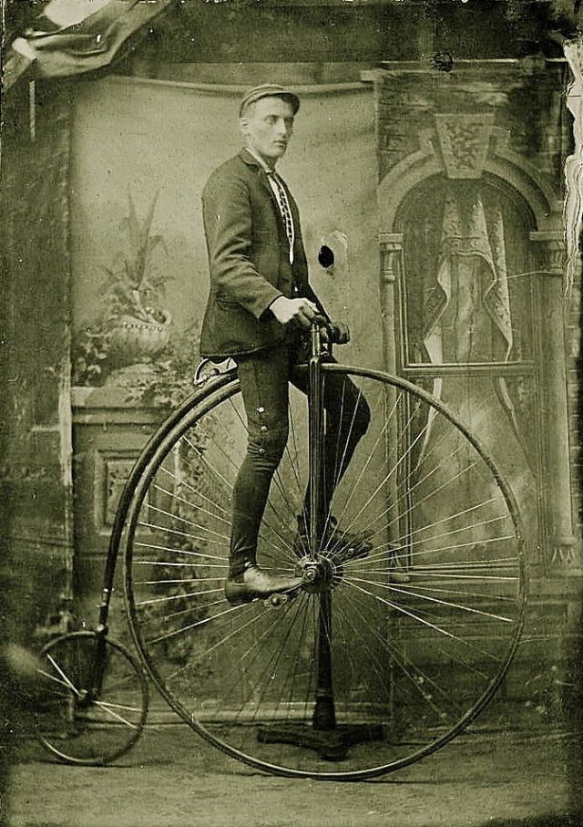 Penny-Farthing Old Photos