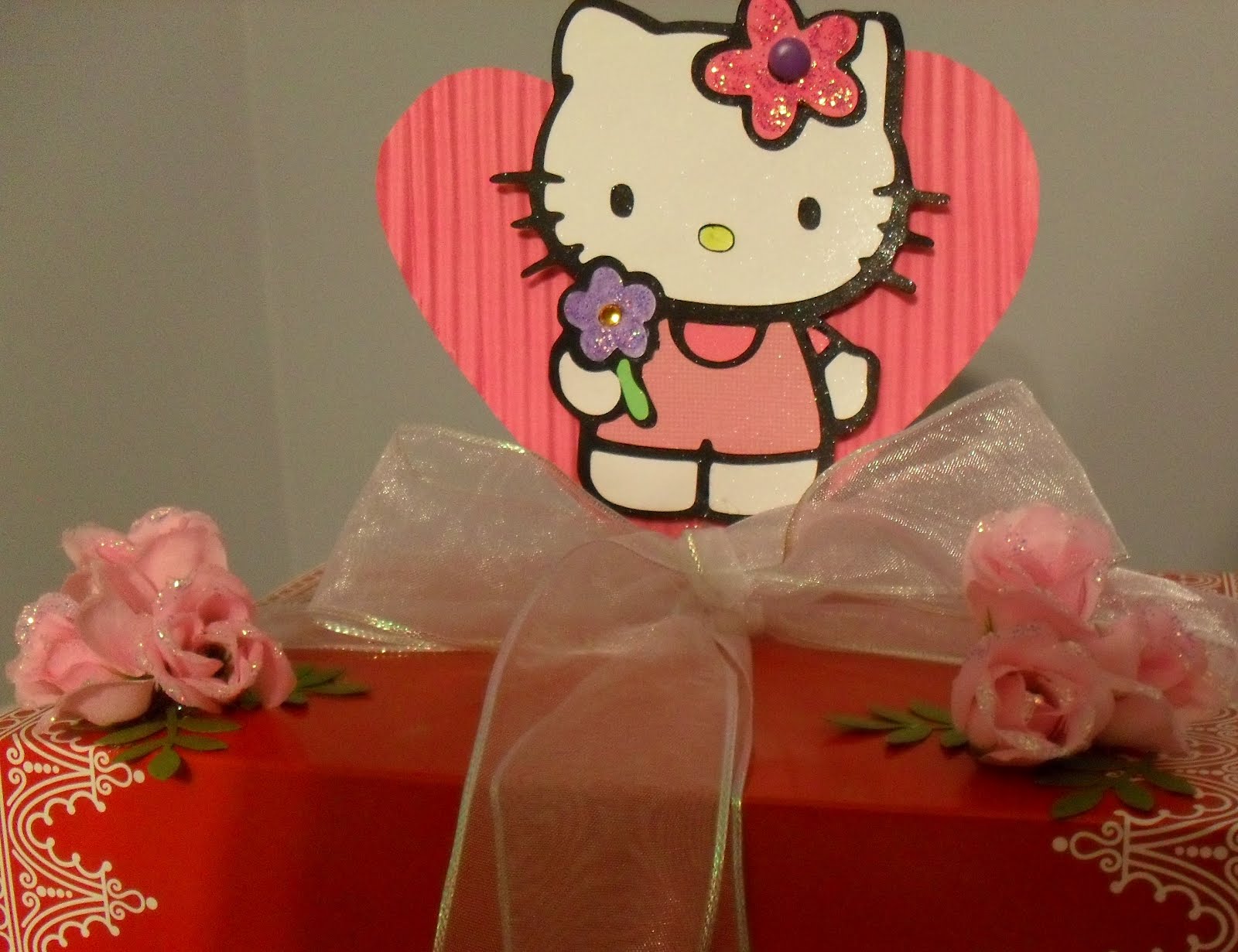 Madame Frog's Craft Blog Hello Kitty Valentine's Rose Box