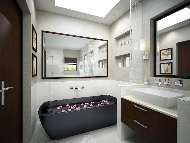 modern small bathroom design ideas