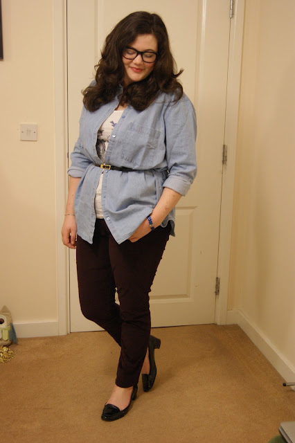 How I wear oversized denim... - Frills 'n' Spills