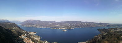 panorama Lago d'Orta da Madonna del Sasso