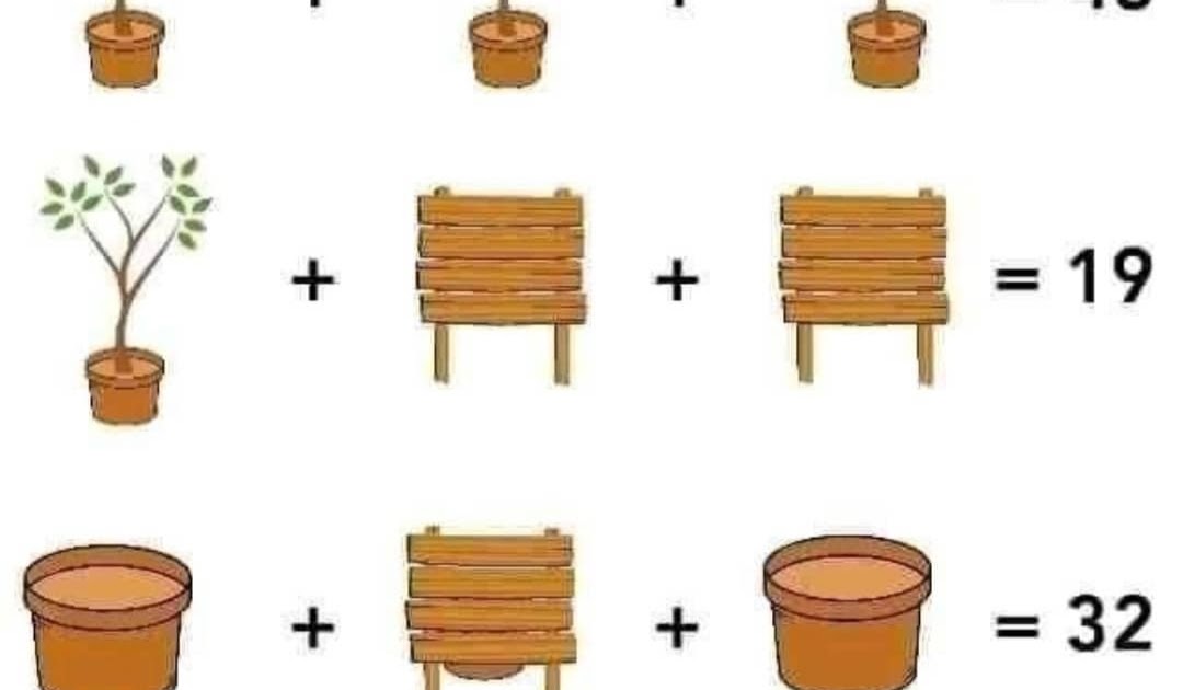 Plant Fence Pot Math Puzzle With Answer Forward Junction Puzzles