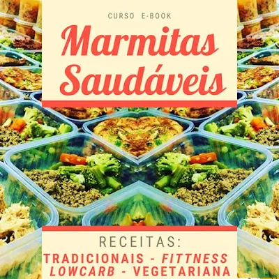 Curso Online de Marmitas Saudáveis Congeladas - Fitness, lowcarb e vegetariana - Faça sua renda na cozinha