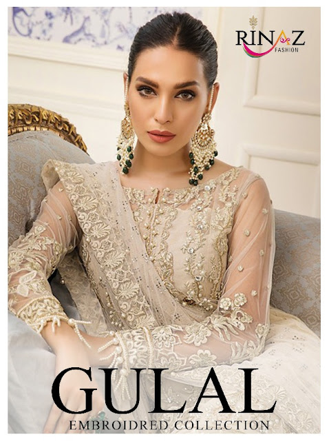 Rinaz Fashion gulal Georgette Pakistani Suits Wholesaler