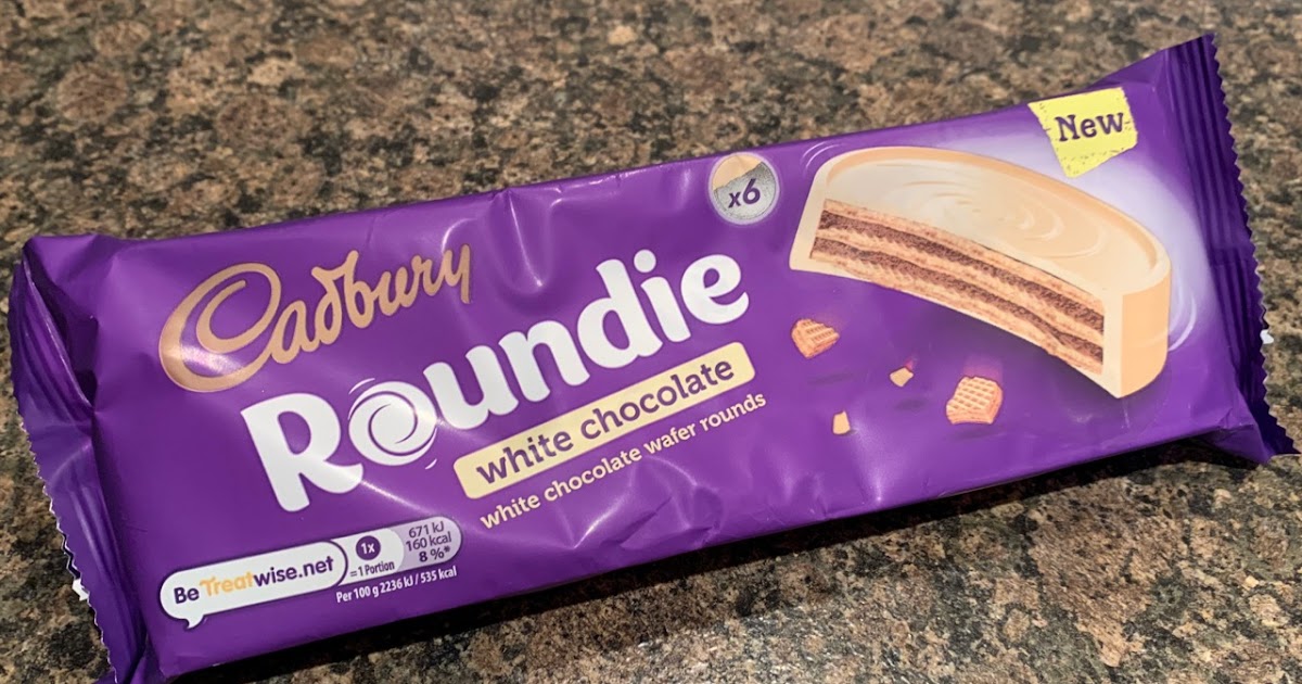 FOODSTUFF FINDS Cadbury White Chocolate Roundie (Asda) By SpectreUK