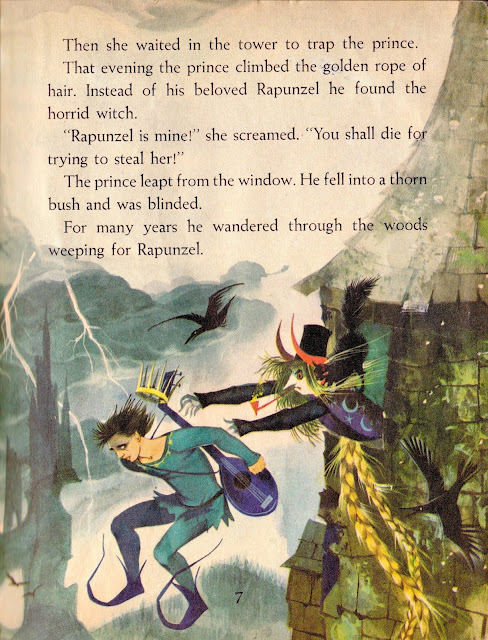 "The Blue Book of Fairy Tales" illustrated by Gordon Laite (1959)