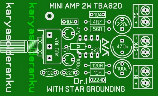 Karya Solderanku: TBA820