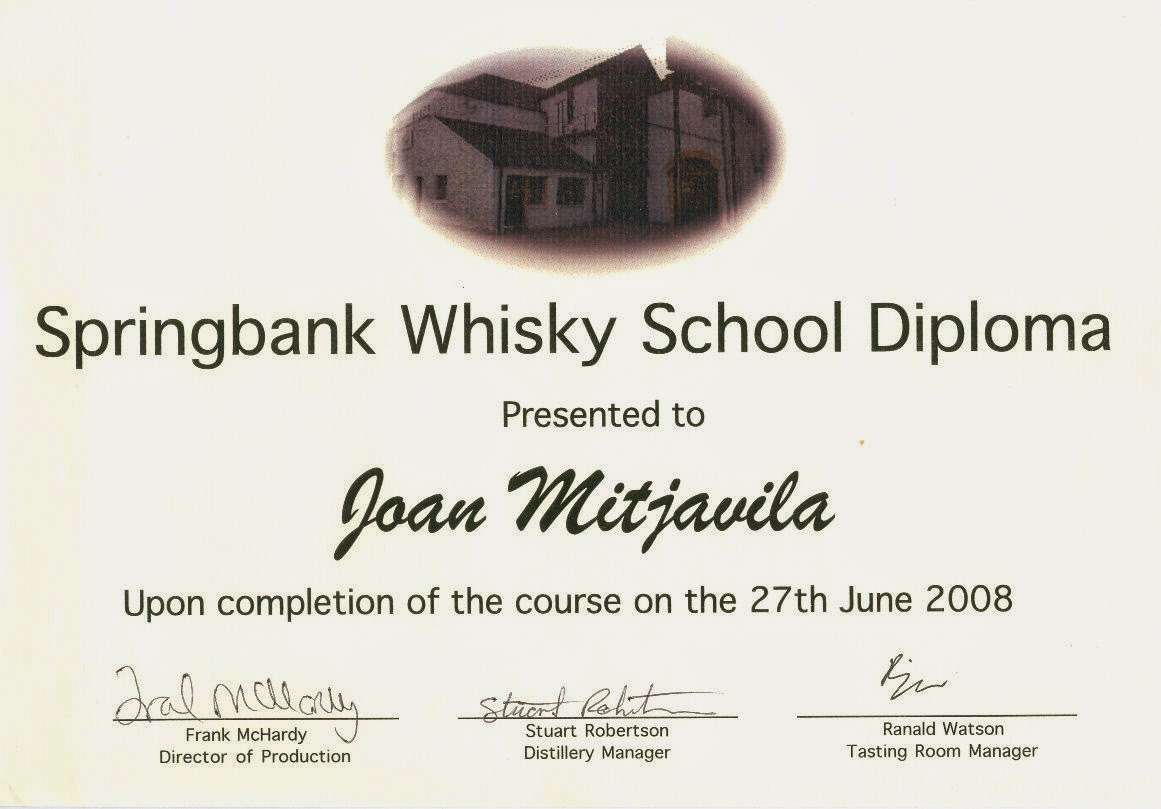 Springbank Whisky School